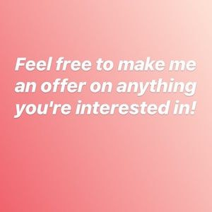 Make me an offer!